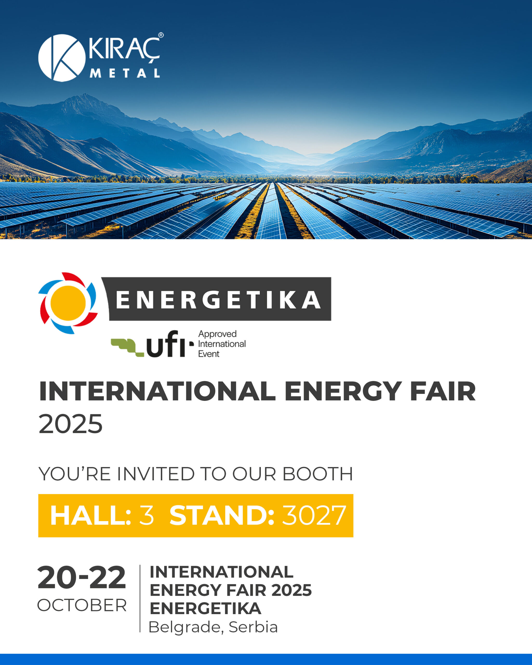We’re Exhibiting at ENERGETIKA 2025!